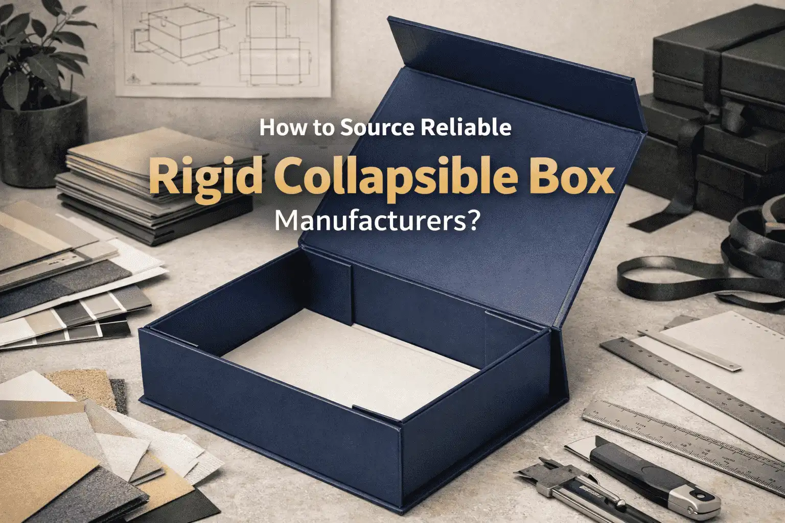 How to Source Reliable Rigid Collapsible Box Manufacturers?